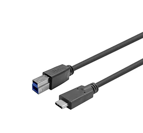 Vivolink PROUSBCBMM10 USB Kabel 10 m - MP3-Player Zubehör, 10 m lang für maximale Flexibilität und hohe Übertragungsgeschwindigkeit mit USB 3.2 Gen 1.