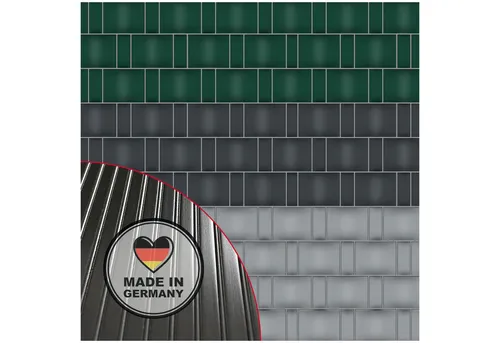 NOOR Sichtschutzstreifen PP PRO EXTRASTARK für Doppelstabmattenzaun - 10 Stück - anthrazit 19x255 cm - Hochwertiger Sichtschutz für Doppelstabgitterzäune. Der robuste und langlebige Sichtschutzstreifen aus PP-Material sorgt für Privatsphäre und ist einfach ohne Werkzeug zu montieren. Wetterfest und UV-beständig für langfristige Nutzung.