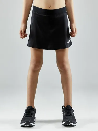 Craft Sport-Rock Squad Skirt - leicht, funktionell und Stretchmaterial, mit Innenslip - schwarz Mädchen, Größe: 158/164