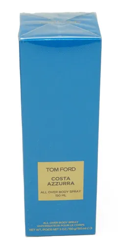Tom Ford Costa Azzura All Over Body Spray 150 ml - Herren Körper Spray, erfrischender Duft mit maritimen Noten, ideal für den täglichen Gebrauch oder besondere Anlässe.