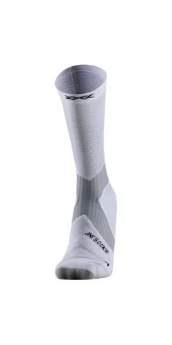 X-Socks Radsocke Bike Expert Crew 2025 - Herren, Größe 45-47 - Bike Socken für Profis, optimale Unterstützung durch innovative Technologiekategorien für höchste Ansprüche beim Radfahren.