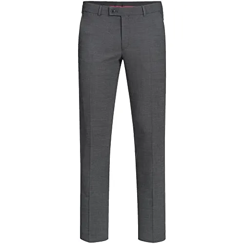 GREIFF Corporate Wear Modern Herren Hose Regular Fit Schwarz Pinpoint Größe 58 - Moderne Herren Hose von Greiff in Schwarz, Regular Fit, ideal für den professionellen Einsatz, mit atmungsaktiver 37.5-Technologie für optimalen Tragekomfort.