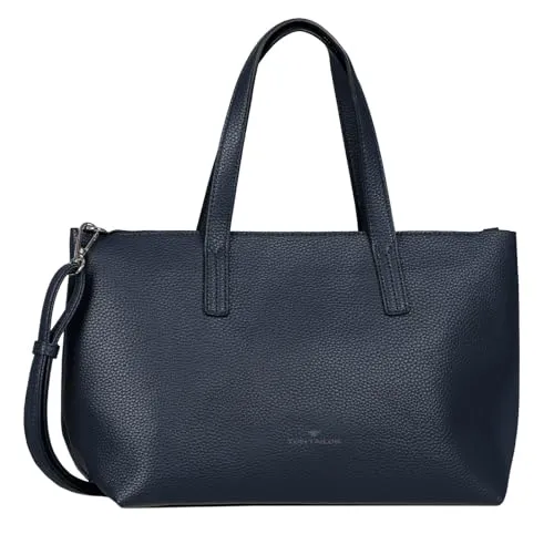 TOM TAILOR Marla Damen Shopper Umhängetasche - Mittelgroß, 34x12x21 cm, modischer Stil mit Reißverschluss und abnehmbaren Schulterriemen