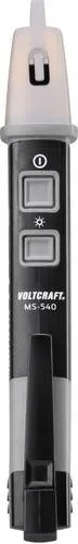 VOLTCRAFT MS-540 Berührungsloser Spannungsprüfer CAT IV 1000V - Der VOLTCRAFT MS-540 ist ein berührungsloser Spannungsprüfer zur sicheren Erkennung von Wechselspannung und Magnetfeldern. Mit IP65-Schutzklasse ideal für den professionellen Einsatz, auch unter schwierigen Bedingungen.