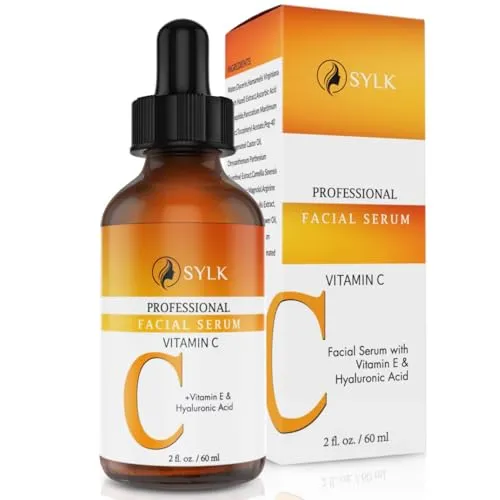 Vitamin C Serum Gesicht mit Hyaluron für Microneedling Hochdosiert + Hyaluronsäure + Vitamin E | Pickelmale & Pigmentflecken Entferner Gesicht | Brightening Face Serum | Dermaroller Serum | 60 ml