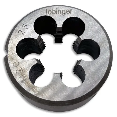 Lobinger® M20x2,50 Gewinde Schneideisen HSS metrisch Gewindeschneideisen Außen