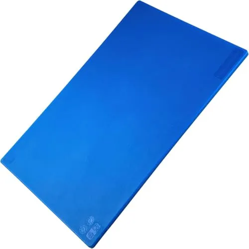 Extra Großes Kunststoff Schneidebrett Blau für Fisch – HACCP Farbcodierung - Hackbretter mit HACCP Farbcodierung für hygienisches Arbeiten. Spülmaschinenfest und robust, ideal für Gastronomie und jede Küche. Maße: ca. 45 x 30 x 1 cm.