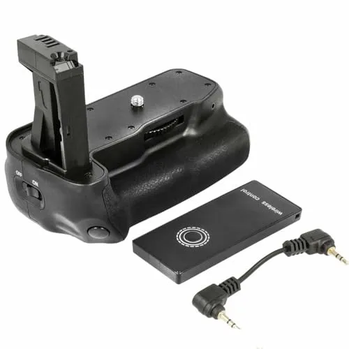 Akku-King Batteriegriff für Canon EOS 800D & 77D mit Fernbedienung