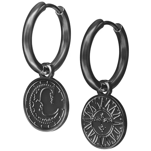 Wildcat Ohrringe in schwarz von Wildcat