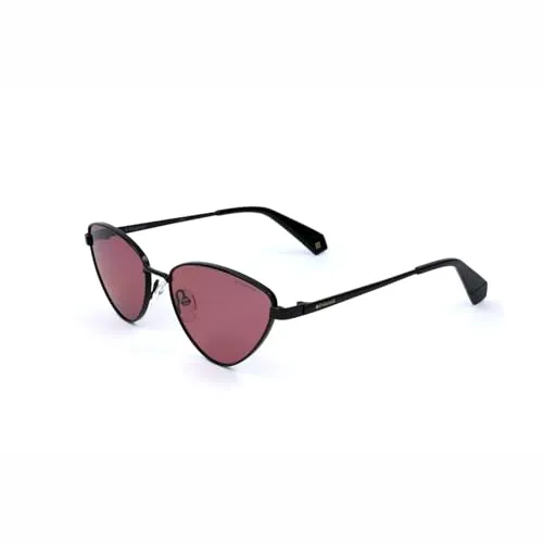 Polaroid PLD 6071/Sx Damen-Sonnenbrille, Schwarz/Pink, 56/17/140, Schwarz/Pink, 56/17/140