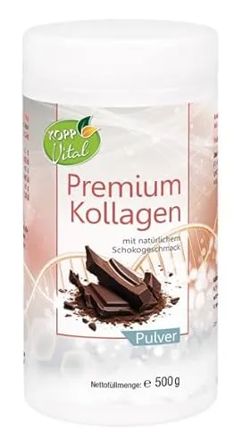 KOPP Vital® Premium Kollagen mit natürlichem Schokogeschmack Pulver