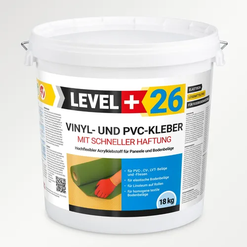 Vinyl PVC LVT CV Kleber Paneele Teppich 18kg Flex Kleber Schnelle Haftung L+26