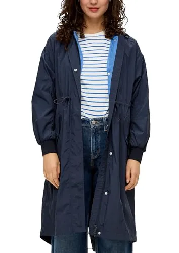 s.Oliver Verstellbarer Parka in Crinkle-Optik Navy XS von s.Oliver