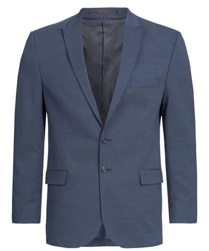 GREIFF Herren Sakko Modern WITH 37.5® Marine PINPOINT 58 blau