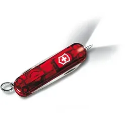 VICTORINOX Schweizer Taschenmesser Signature Lite rot - Zangen mit integriertem LED-Licht, ideal für Outdoor-Abenteuer und vielseitige Anwendungen.