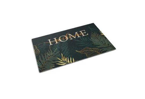 Tulup Fußmatte Schmutzfangmatte 60x40 cm – Rutschfest und Vielseitig - Praktische und rutschfeste Schmutzfangmatte für Innen und Außen, ideal für jeden Eingangsbereich. Maße: 60 cm x 40 cm, Farbe: Welcome Home.