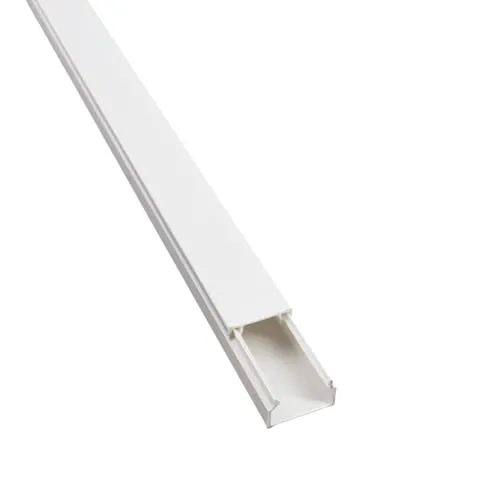1m yourDroid Kabelkanal - Selbstklebend in Weiß - Sonstige Elektroinstallationsartikel, selbstklebend für einfache Installation und ordentliche Verkabelungslösungen ohne Werkzeug.
