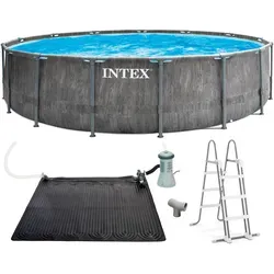 Intex Rundpool »Framepool« Greywood 549x122 cm
