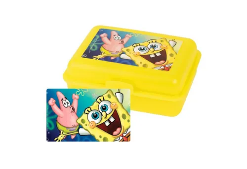 United Labels® Lunchbox Spongebob Schwammkopf - Spongebob und Patrick, Kunststoff (PP)