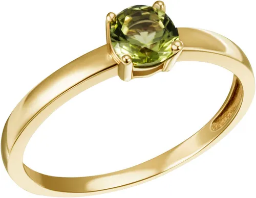 Firetti Fingerring mit grünem Peridot in grün von Firetti
