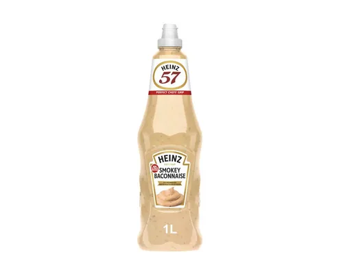 Heinz Saucen, Heinz Smokey Baconnaise Sauce mit RäucherspeckAroma 1000ml