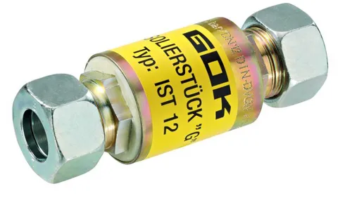 GOK Isolierstück Typ IST 12, Variante:RVS 18 x RVS 18