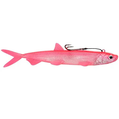 Madcat Wallerköder zum pelagischen Angeln auf Wels 21cm 75g Pelagic Cat Lure, Farbe:Fluo pink UV