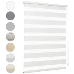 Sekey Doppelrollo Klemmfix 100 cm in weiß von Sekey