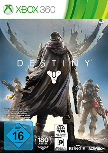 Destiny - Xbox 360 - Action-Adventure-Spiel von Bungie, das dich zum Hüter der letzten Stadt auf Erden macht. Erkunde das Sonnensystem, besiege Feinde und werde zur Legende in einer riesigen Onlinewelt.