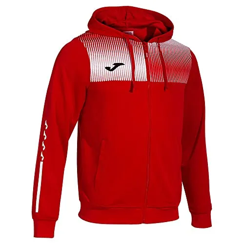 Joma Jacke mit kapuze mann Eco Supernova rot weiss