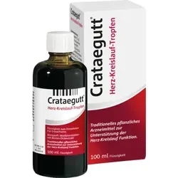 Crataegutt Herz-Kreislauf-Tropfen 100 ml - rezeptfrei, ideal zur Unterstützung der Herz-Kreislauf-Gesundheit