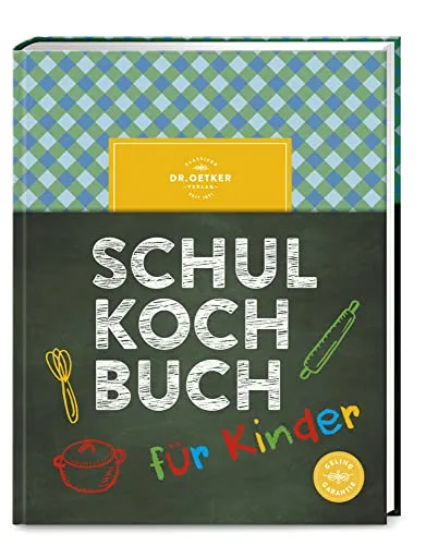 Dr. Oetker Schulkochbuch für Kinder - ABIS-BUCH für kleine Köch*innen ab 8 Jahren, mit über 70 einfachen Rezepten für eine kreative Einführung in die Kochkunst.