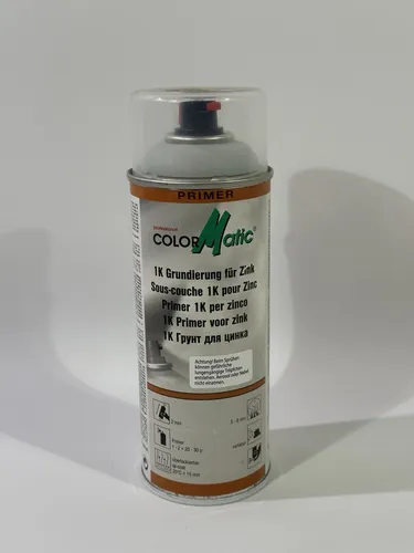 ColorMatic Zink Grundierung Zink Primer Korrosionsschutz Spray 190285 400ml