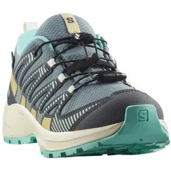 Salomon XA Pro V8 WP Kinder Traillaufschuhe in blau von Salomon