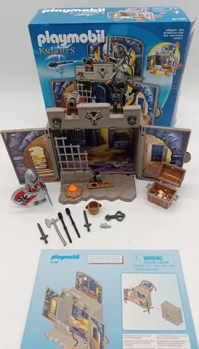 PLAYMOBIL Schatzkammer (6156) zum Aufklappen, fast vollständig