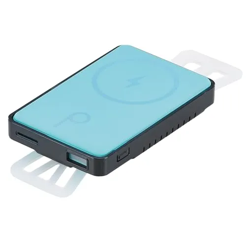 Prophete Handyhalterung mit induktiver Ladefunktion – 1000 mAh / 38,5 Wh Power Mount, universelle Smartphone-Halterung für Fahrrad & E-Bike, kabelloses Laden, Farbe: schwarz