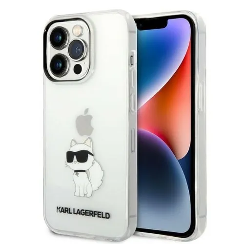 Karl Lagerfeld iPhone 14 Pro Max IML Choupette NFT Case - Stylische Smartphone Hülle mit einzigartigem Choupette NFT Design, idealer Schutz für Ihr iPhone 14 Pro Max und ein echter Blickfang.