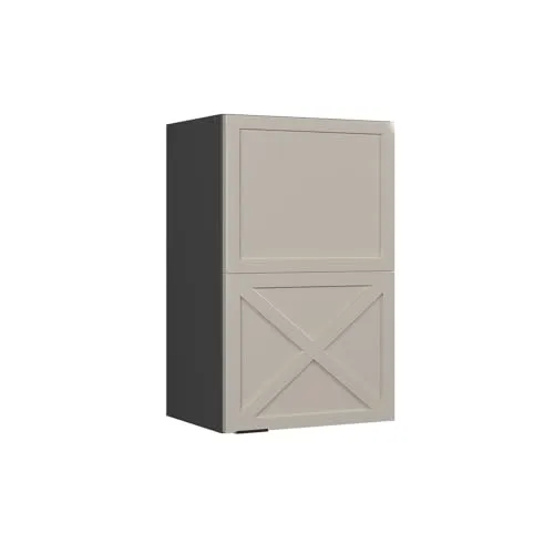 Vicco Hängeschrank Fame-Line, GrauBeige, 45 cm in beige von Vicco