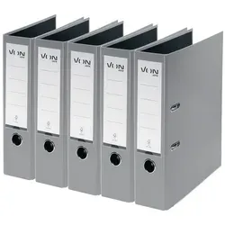 LEITZ Aktenordner 0,5 mm, A4, schwarz in grau von Leitz