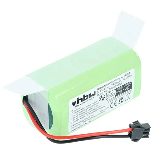 vhbw Akku kompatibel mit Venga VG RVC 3000 Home Cleaner Heimroboter (2900 mAh, 14,8 V, Li-Ion)