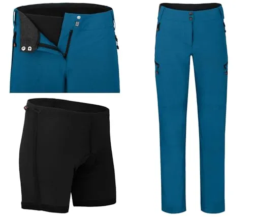 Bergson Fahrradhose VINA Damen 2in1 Radhose von Bergson