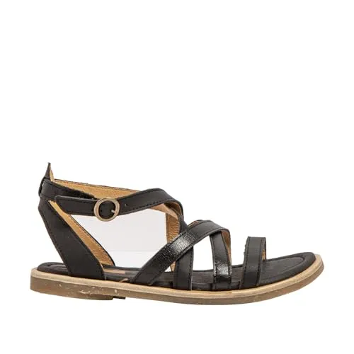 El Naturalista Damen Trekking Sandalen TONAMI, Frauen Sandalen,Sommerschuhe,Freizeitschuhe,offene Schuhe,Strandschuhe,Black,41 EU / 7.5 UK
