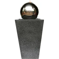 Dehner Gartenbrunnen Kioto mit LED Beleuchtung