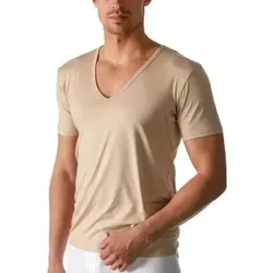 Mey Unterziehshirt DRY COTTON FUNCTIONAL Kurzarm - Herren-Shirt mit tiefem V-Ausschnitt und extra-langem Rücken, aus schnell trocknendem Material mit geruchshemmender Funktion für optimalen Tragekomfort.