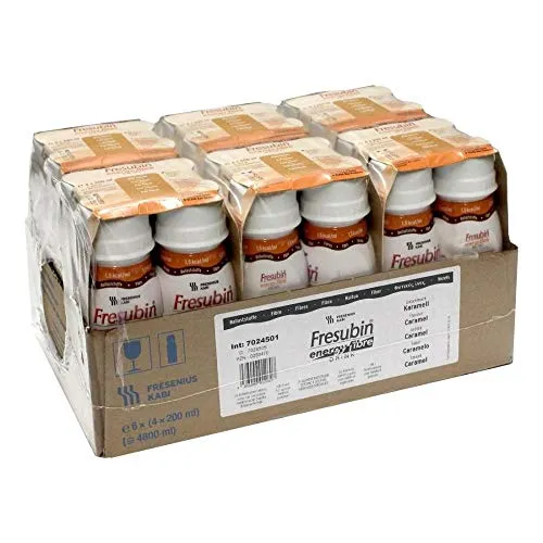 Fresenius Kabi Fresubin Energy Fibre Drink Karamell, 6 x 200 ml