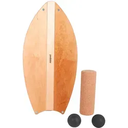 Pedalo® Balance-Board Triple - Vielseitiges Training für Balance und Koordination - Balanceboards für drinnen und draußen, ideal für Gleichgewichts- und Koordinationstraining. Belastbar bis 120kg, mit sicherem Halt dank Antirutschgummifüßen.