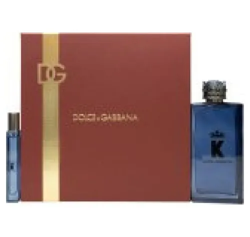 Dolce & Gabbana K Pour Homme Eau de Parfum 200ml + 10ml Geschenkset - Parfüm-Geschenksets mit 200ml Eau de Parfum und zusätzlichem 10ml Flakon für unterwegs – ideal für den modernen Mann.