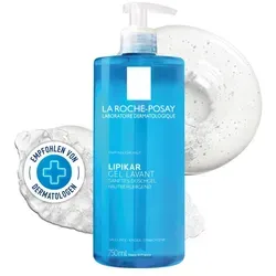 La Roche Posay Lipikar Gel Lavant - Duschgel für empfindliche Haut, beruhigt und schützt mit Niacinamid und Karitébutter, ideal für die ganze Familie.