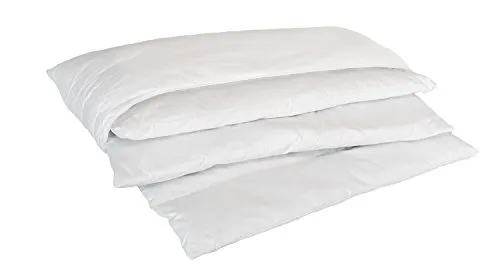 Traumina Exclusive Faser Kopfkissen Zusatzplatte 40x80 cm - Kissen aus hochwertiger Faser mit variablem Innen-Kissen-System für individuelle Höhenanpassung, hygienisch und atmungsaktiv – ideal für erholsamen Schlaf.