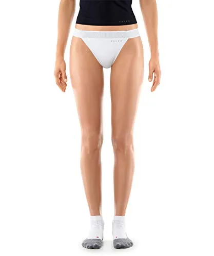 FALKE Damen Tangas Cool W TH Funktionsgarn Schnelltrocknend 1 Stück, Weiß (White 2860), L